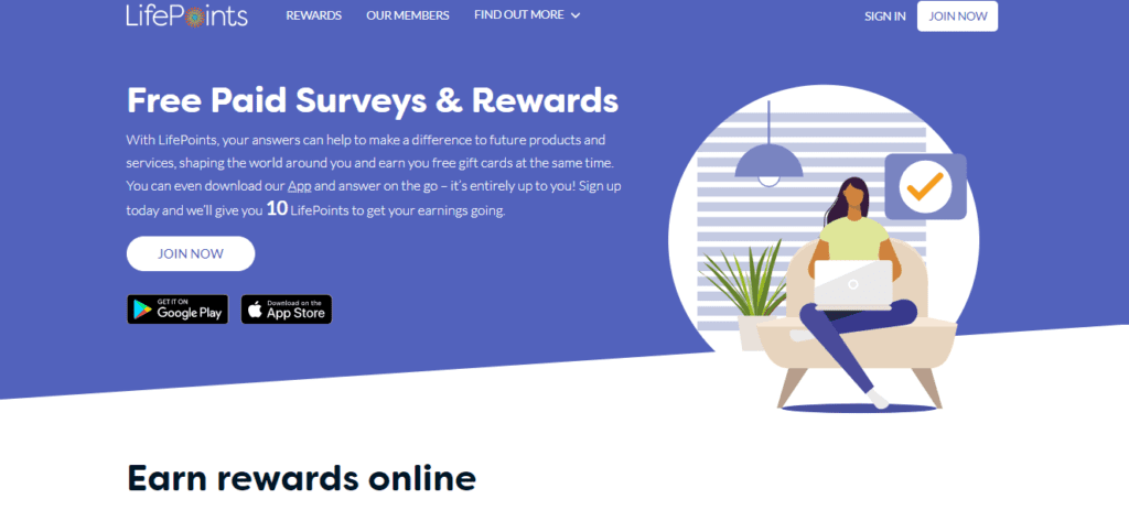 15 best survey apps to make money online- lifepoints