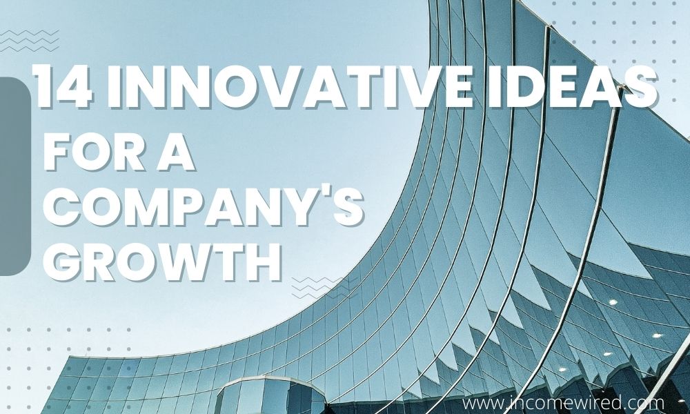 company's growth- innovative ideas