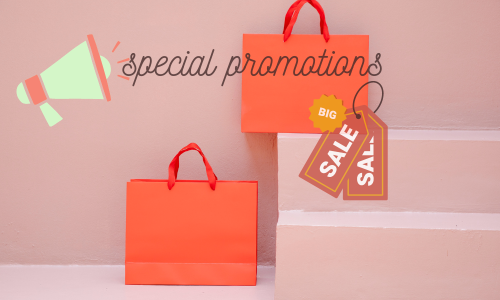 increase Etsy traffic- Offer promotions